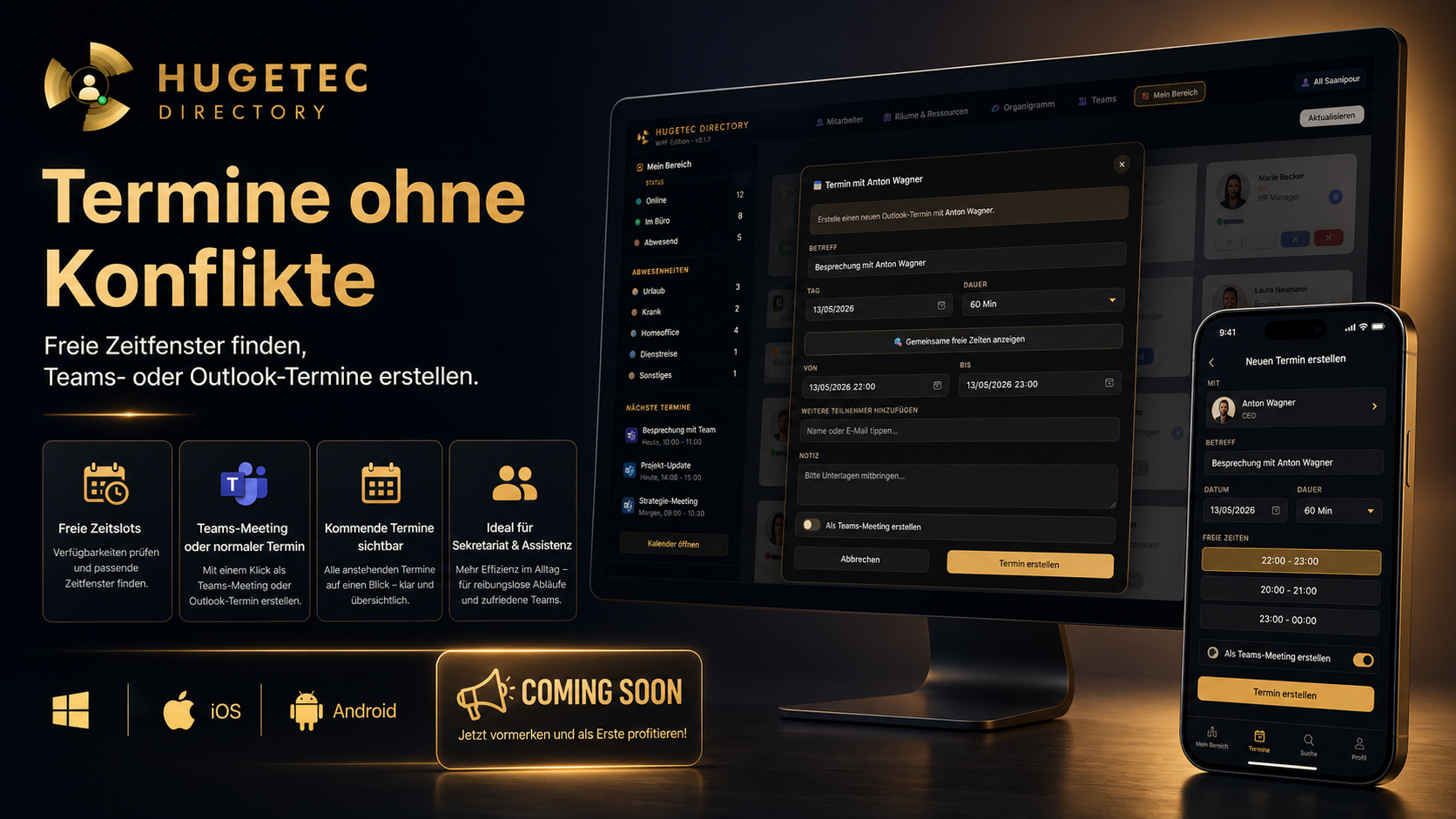 HUGETEC Directory · Detailansicht